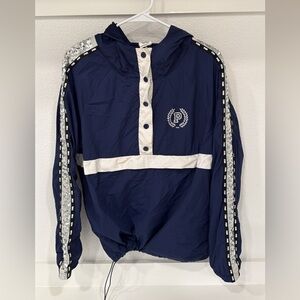 PINK Victoria's Secret Navy and White Jacket